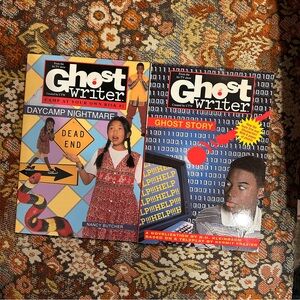Vintage Ghostwriter Books 1995 Ghost Story Daycamp Nightmare Young Adult Fiction